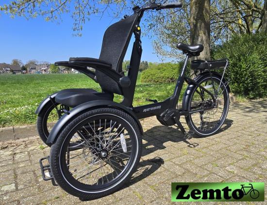 Elektro Dreirad Zemto-Revom T5, Combi-Dreirad, mit Lastenrad Umbau Möglichkeit